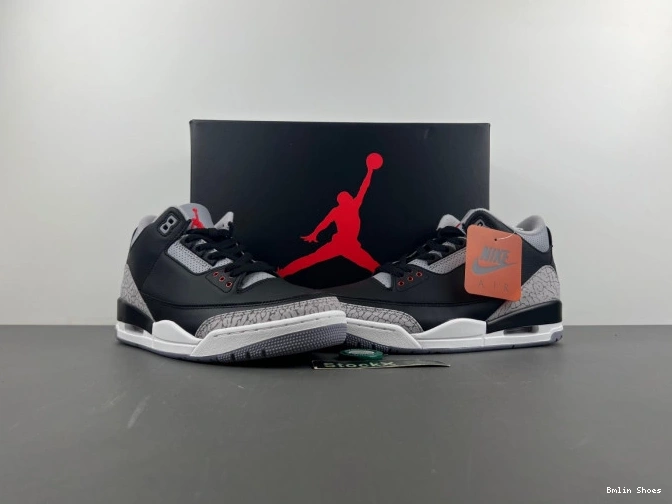Bmlin Air DN3707-010 Black 3 Jordan Cement 0815